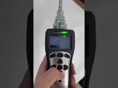 Zerton MS104K-L портативный детектор одного газа Ip68 LED диффузия и насос всасывания video