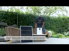 SRE-918 150W PV Energy Storage System 12.8V 20AH Battery For Camping Emergency Garages Sheds