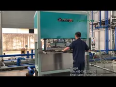 Egg Tray Pulp Moulding Machine Semiautomatic CE Approved 800Pcs / H