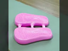 Цветные домашние упражнения 8 штук мягкая шаговая педаль для похудения video