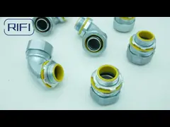 Цинковый литой жидкость плотное электрическое проводное водонепроницаемое угол 90 градусов соединитель video