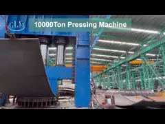 7000mm Diameter Carbon Steel Segmented Tank Head For Boilers And Heat Exchangers