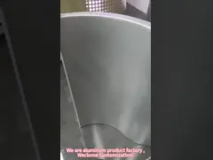 Коммерчески алюминиевый фасад плакирования металла панелей стены стиля Арт Деко пефорированный video