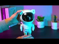 Свет ночи репроектора звезды дистанционного управления ABS, репроектор космонавта спальни звездный video