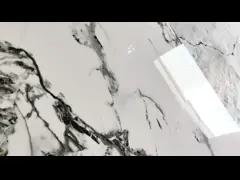 Modern High Gloss Marble Sheet Panel Luxury Wall Decoration Bamboo Crystal Board video