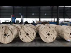 ASTM 70 12 795 95 15 Acsr Голый алюминиевый кабель проводник сталь усиленная 0.1kv video