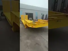 ROHS трейлер сброса прицепа для трактора аксессуаров резцовой коробки трейлера сброса тележки Semi video