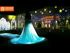 Northern Lights 3D Holographic Projection Interactive Gaming Projector