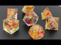 Износоустойчивая кость смолы DND вручает лить Polyhedral острый край video