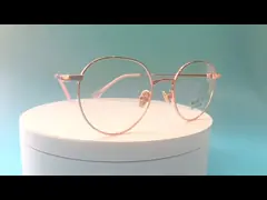 MD108T Металлические оптические рамы с унисексным дизайном video