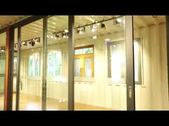 Закаленные стеклянные алюминиевые сползая подъем внешней двери и скольжение мягкое близкое штабелируя Lowes video