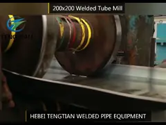 China 508mm Round ERW Tube Machine For Fluid Pipe  Internatioanl Standard Steel Pipe Production Line supplier