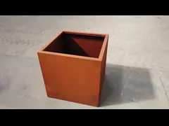 Садоводство в поднятых кроватях на заказ круглые кортеные стальные плантационные коробки выращивание овощей video