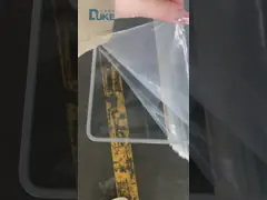93% High UV Transmittance Clear 2.8 mm Cast Acrylic Board 4in 8in 10inch For Laser Cutting
