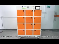 Обменивать батареи Intellgent EV помещает 60V40Ah поручая для перехода батареи video