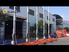 8m/Min Aluminum Lift Platform Self Propelled Single Man Lift 1.2mx0.8m