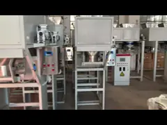 Составная машина упаковки зерен удобрения с автоматический весить video
