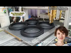 IP54 Декоративные солнечные наружные подвальные фары 3500K video