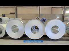 Закаленная прокладка 301 нержавеющей стали 304л 420 край разреза 430 10-12000мм в катушке video