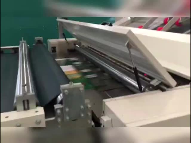 Corrugated Roll Feeding Flute Laminator Automatic Single Facer With Flip Flop Stacker Line