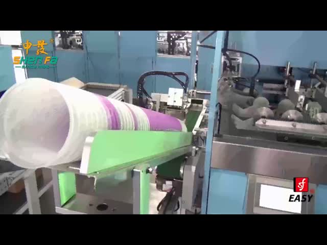 自動プラスチックカップスクリーン印刷機 5KW AC380V