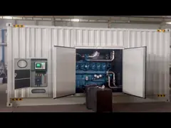 Цифровой контроллер безопасности Камминс 1500 кВт дизельный генератор для фабрики video