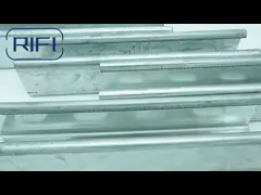 41мм ГИ Прегальванизированный канал подвески и фитинги Толщина 14 га video