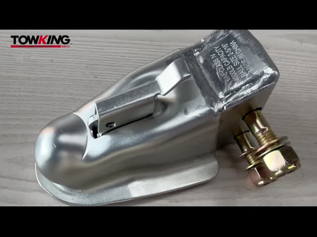 SAEの証明の黒い14,000LBS調節可能なトレーラーのカプラー