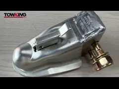 Черная регулируемая муфта трейлера 14,000LBS с аттестацией SAE video