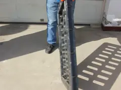 Прочная решетка стока FRP, сверхмощная не смещает решетка пола FRP video