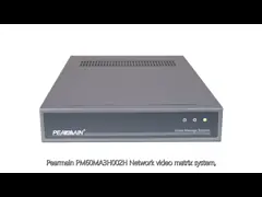 Video Matrix System Security Matrix Decoder With 2ch HDMI Output Video Wall Management Compatible With ONVIF