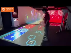 Новый мобильный интерактивный проектор для парков развлечений video