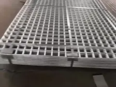 4.2mm Rebar BRC Укрепление оцинкованных сварных проволочных сеток в Чили video