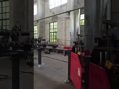 Steel truss production line