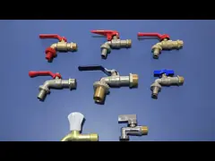 1/2 Faucet шланга Bib шланга сада 3/4 дюймов ручка латунного пластиковая video