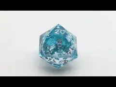 Поток песка многоцветные смолы кости набор DND Cruzu'S Call RPG#COC video