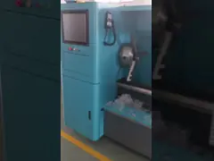 24 дюймовый металлопластиковый ремень станка полностью автоматический CNC металлопластиковый колесо бриллиантовая режущая машина video