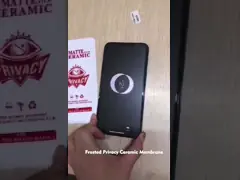 TPU PET Clear 9D керамический мобильный защитник экрана конфиденциальности для iphone 13 12 pro max video