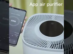 Умный домашний очиститель воздуха с фильтром HEPA video