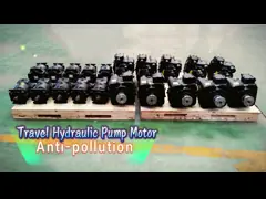 гидронасос короткозамкнутого витка гидронасосов 51KW тележки цемента 33.3ml/R video