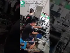 Printer Curve Screen Mencetak Bentuk Elips Untuk Ember Plastik