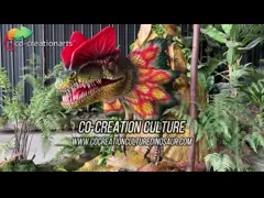 Exposición del museo del parque temático de Roar Sound Dinosaur Animatronics In