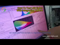 благоустраивать света приведенного в действие поляка 3000K 6500K солнечный на открытом воздухе декоративный с Mono панелями солнечных батарей video