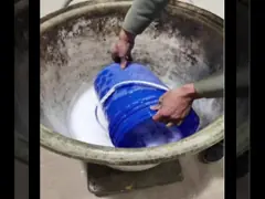 Удаление земли от пепла Стабилизатор бетона Удаление бетона от отверждения video