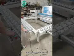 Mesin peregangan layar untuk membuat lempeng