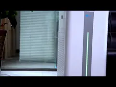 Бытовая машина для дезинфекции воздуха с фильтром HEPA с несколькими скоростями вентилятора для индивидуального воздушного потока video