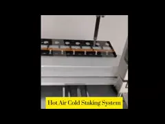 4 канала горячего воздуха холодный контроллер сцепления импульсная сварка для термопластичных пластмассовых компонентов сборки video