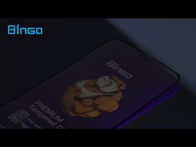 9H 9DはIphoneの反傷Hdのためのガラス スクリーンの保護装置を明らかに和らげた