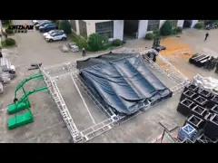 Дисплеи решетки формы решетки Алюминиевого решетки Booth Display Led Display Truss video