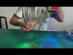 Черный корпус RGB светодиодный точечный источник 200LM video